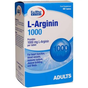 ال آرژنین 1000 م قرص 60 عددی (یوروویتال)